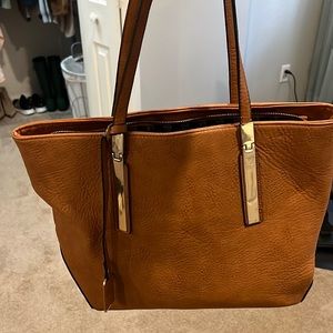 Tan myztique tote